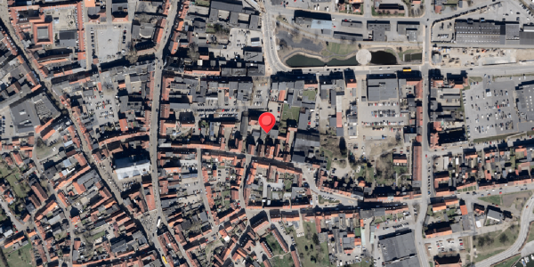 Oversvømmelsesrisiko fra vandløb på Slotsgade 25, 6100 Haderslev