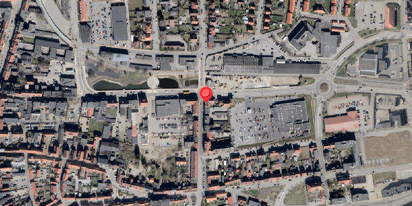Oversvømmelsesrisiko fra vandløb på Allegade 14, . , 6100 Haderslev