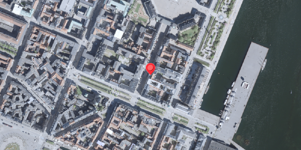 Oversvømmelsesrisiko fra vandløb på Amaliegade 8, 1256 København K