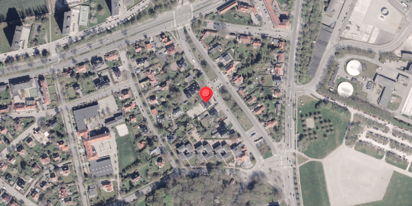 Oversvømmelsesrisiko fra vandløb på Dalgas Avenue 48, 8000 Aarhus C