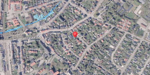 Oversvømmelsesrisiko fra vandløb på Stensvej 6, 8300 Odder