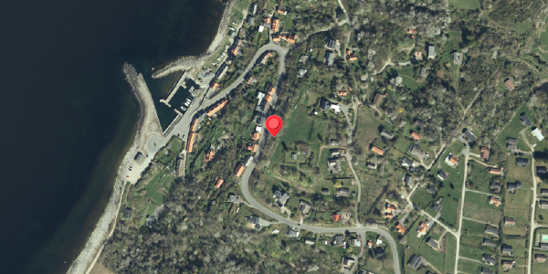 Oversvømmelsesrisiko fra vandløb på Vang 40, . , 3790 Hasle