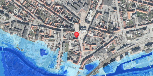 Oversvømmelsesrisiko fra vandløb på Torvet 4B, . , 8500 Grenaa
