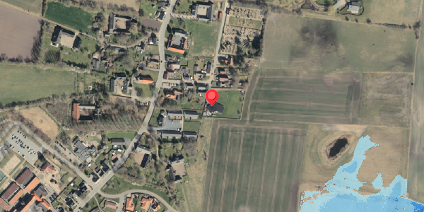 Oversvømmelsesrisiko fra vandløb på Kapelvej 7A, . , 5592 Ejby