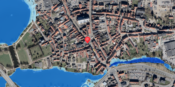 Oversvømmelsesrisiko fra vandløb på Torvet 2, 6100 Haderslev