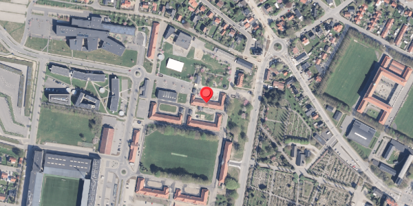 Oversvømmelsesrisiko fra vandløb på Regimentsvej 7, 8800 Viborg
