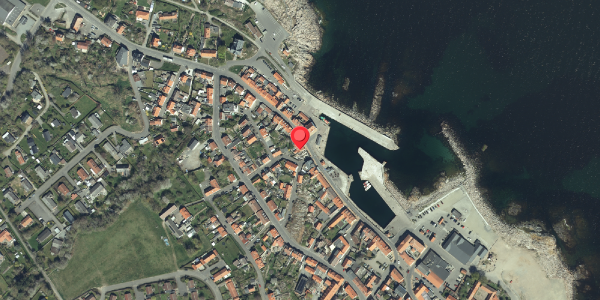 Oversvømmelsesrisiko fra vandløb på Toldbodstræde 2A, 3770 Allinge