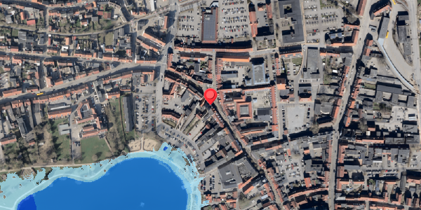 Oversvømmelsesrisiko fra vandløb på Storegade 19, 6100 Haderslev