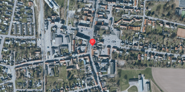 Oversvømmelsesrisiko fra vandløb på Algade 4, 4660 Store Heddinge