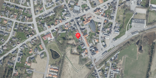 Oversvømmelsesrisiko fra vandløb på Thylandsgade 10, 7755 Bedsted Thy