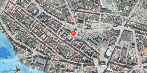 Oversvømmelsesrisiko fra vandløb på Nytorv 3, 8500 Grenaa