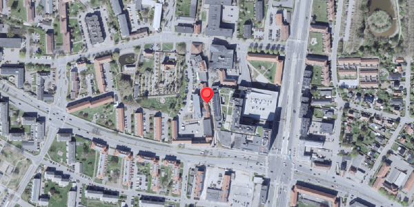 Oversvømmelsesrisiko fra vandløb på Herlev Torv 9, 2730 Herlev