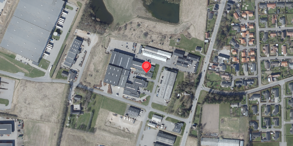 Oversvømmelsesrisiko fra vandløb på Parallelvej 3, 8751 Gedved