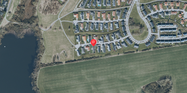 Oversvømmelsesrisiko fra vandløb på Valmuemarken 13, . , 4140 Borup