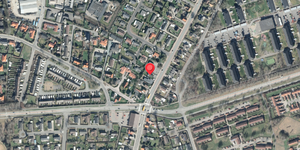 Oversvømmelsesrisiko fra vandløb på Bjergbygade 116A, . , 4200 Slagelse