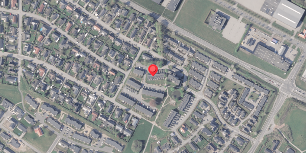 Oversvømmelsesrisiko fra vandløb på Elgårdsminde 121, . , 8382 Hinnerup