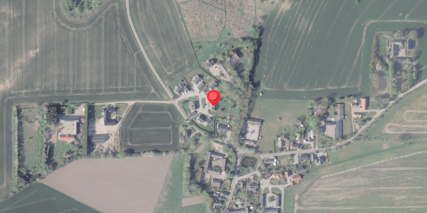 Oversvømmelsesrisiko fra vandløb på Haarvej 22, 8382 Hinnerup