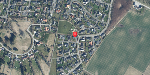 Oversvømmelsesrisiko fra vandløb på Harevej 2, 8653 Them