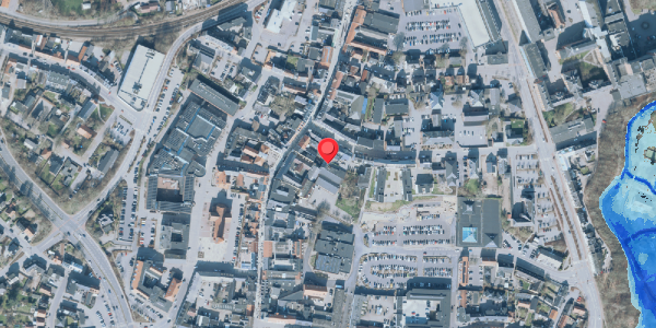 Oversvømmelsesrisiko fra vandløb på Danmarksgade 4D, 7500 Holstebro