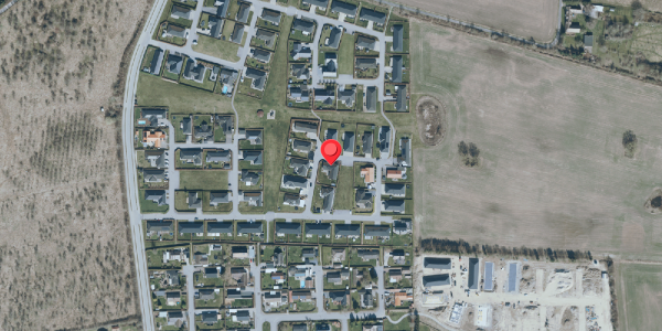 Oversvømmelsesrisiko fra vandløb på Heering Huse 49, 4690 Haslev