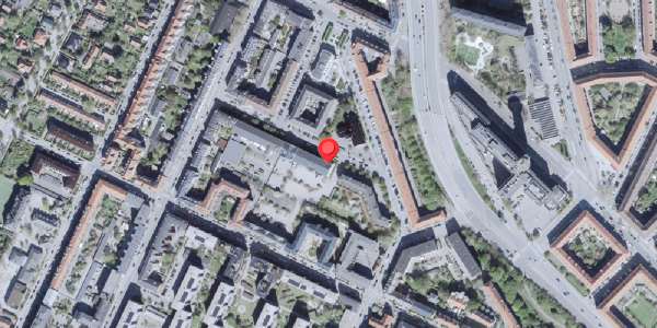 Oversvømmelsesrisiko fra vandløb på Nitivej 10, 2000 Frederiksberg