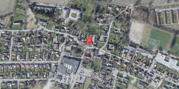 Oversvømmelsesrisiko fra vandløb på Holmegaardsvej 1A, . , 4684 Holmegaard