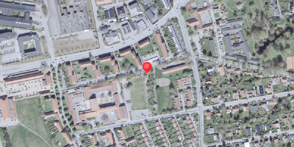 Oversvømmelsesrisiko fra vandløb på Fruerlund 9B, . , 2850 Nærum
