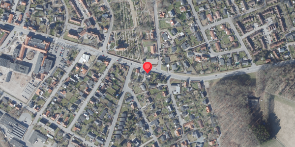 Oversvømmelsesrisiko fra vandløb på Skanderborgvej 74, 8680 Ry