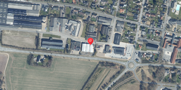 Oversvømmelsesrisiko fra vandløb på Fabriksvej 5, 7441 Bording