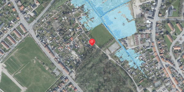 Oversvømmelsesrisiko fra vandløb på Skovengen 40, 7700 Thisted
