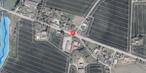 Oversvømmelsesrisiko fra vandløb på Strandvejen 131A, 8300 Odder