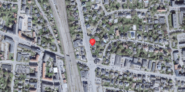 Oversvømmelsesrisiko fra vandløb på Gersonsvej 6, 2900 Hellerup