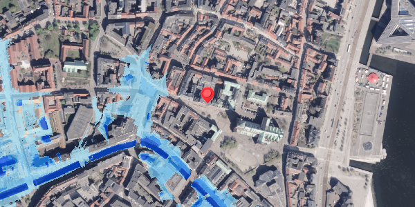 Oversvømmelsesrisiko fra vandløb på Store Torv 8, 8000 Aarhus C