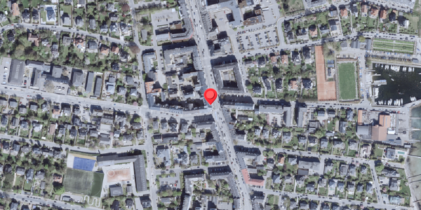 Oversvømmelsesrisiko fra vandløb på Strandvejen 159, 2900 Hellerup