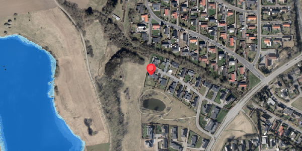 Oversvømmelsesrisiko fra vandløb på Solhøj 11, 6100 Haderslev
