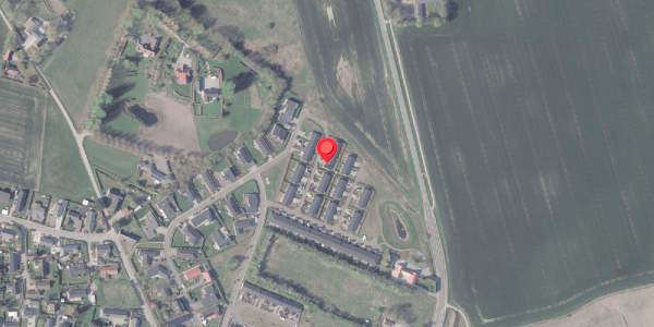 Oversvømmelsesrisiko fra vandløb på Midtager 21, 8382 Hinnerup