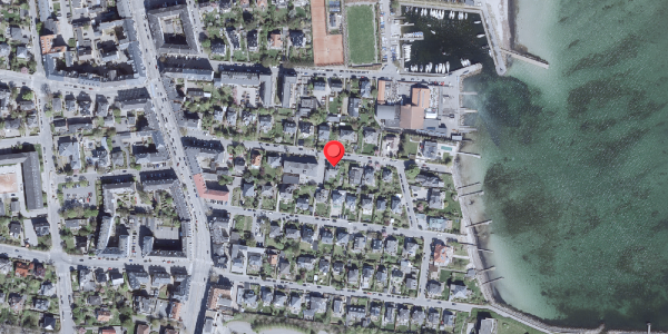 Oversvømmelsesrisiko fra vandløb på Frederikkevej 12, 2900 Hellerup