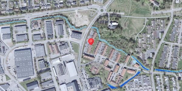 Oversvømmelsesrisiko fra vandløb på Mølledammen 3I, 2980 Kokkedal