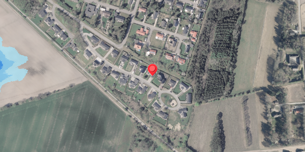 Oversvømmelsesrisiko fra vandløb på Ådalen 13, 8961 Allingåbro