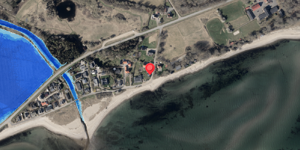 Oversvømmelsesrisiko fra vandløb på Vilstrup Strand 6, 6100 Haderslev