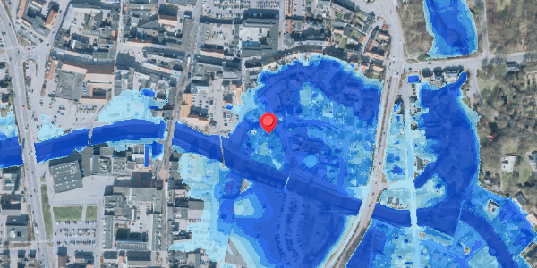 Oversvømmelsesrisiko fra vandløb på Vigen 4, 7500 Holstebro