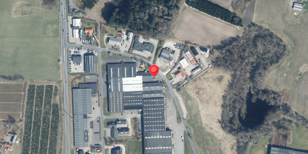 Oversvømmelsesrisiko fra vandløb på Industrivej 4C, 8653 Them