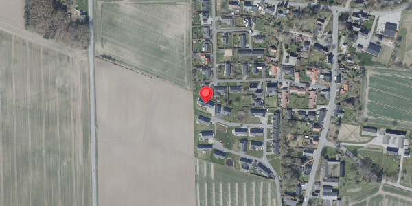 Oversvømmelsesrisiko fra vandløb på Langagertoften 14, 8660 Skanderborg