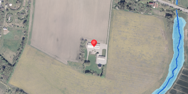 Oversvømmelsesrisiko fra vandløb på Rørthvej 180A, . , 8300 Odder