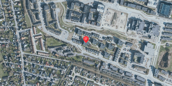 Oversvømmelsesrisiko fra vandløb på Urtehaven 45, 2640 Hedehusene