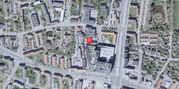 Oversvømmelsesrisiko fra vandløb på Herlev Torv 24, 2730 Herlev