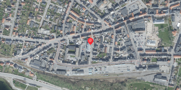Oversvømmelsesrisiko fra vandløb på Skolegade 8A, 7700 Thisted