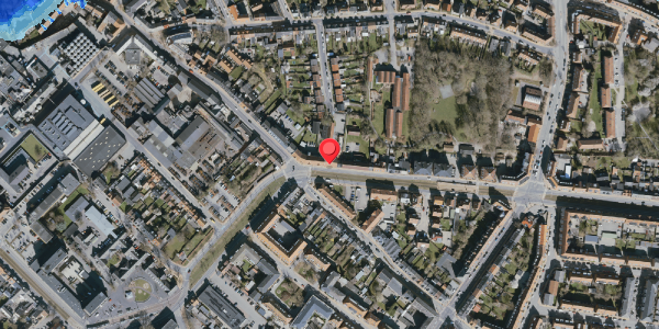 Oversvømmelsesrisiko fra vandløb på Nyborgvej 6, 5000 Odense C