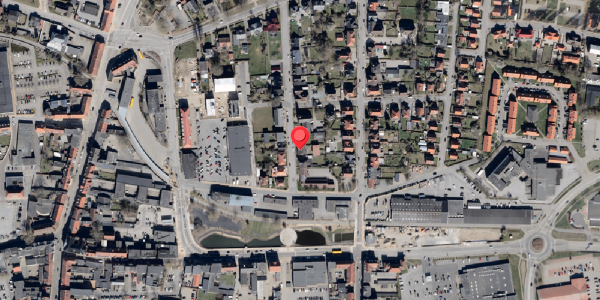 Oversvømmelsesrisiko fra vandløb på Mariegade 6, 6100 Haderslev