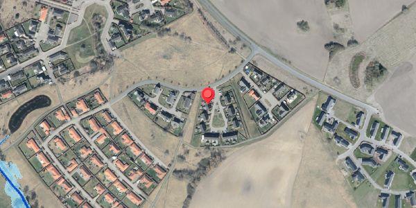 Oversvømmelsesrisiko fra vandløb på Irisvej 39, 4420 Regstrup